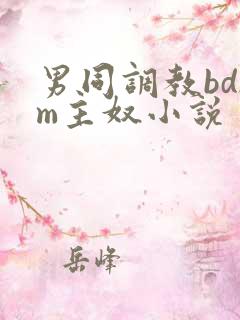 男同调教bdsm主奴小说