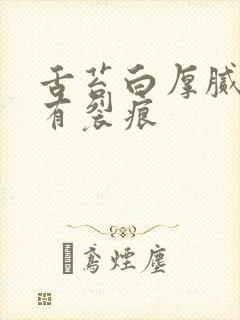 舌苔白厚腻中间有裂痕