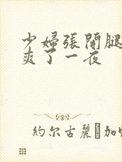 少妇张开腿让我爽了一夜