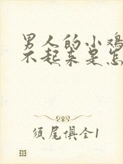 男人的小鸡鸡硬不起来是怎么回事