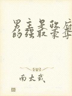 男主是政府高官的强取豪夺高干文