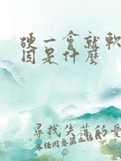 硬一会就软的原因是什么