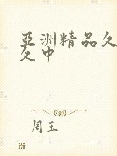 亚洲精品久久久久中