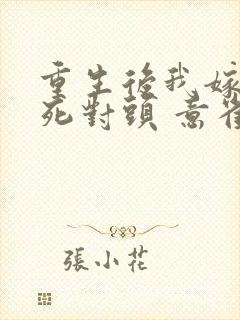 重生后我嫁给了死对头 意雀