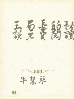 王局长的秘密小说免费阅读无弹窗