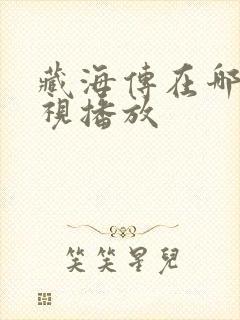 藏海传在哪个卫视播放