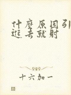 什么原因引起刚进去就射