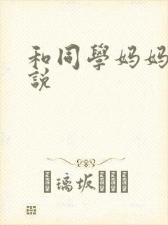 和同学妈妈的小说