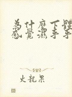 为什么下体总是感觉湿乎乎的