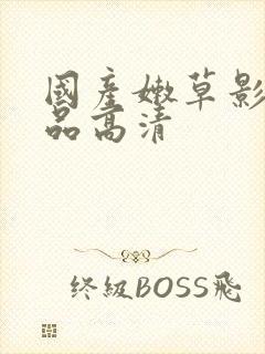 国产嫩草影院精品高清