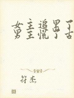 女主追累了放弃男主慌了古言