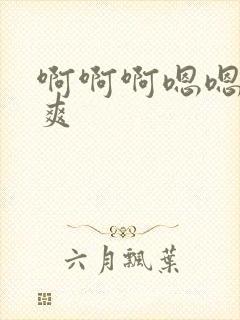 啊啊啊嗯嗯哦哦爽