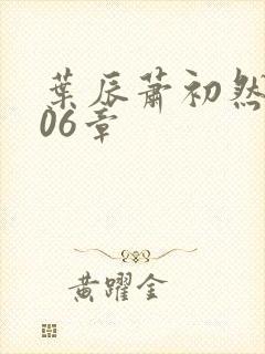 叶辰萧初然4206章