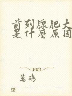 前列腺肥大主要是什么原因