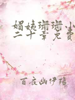 媚姨珊珊小说第二十章免费阅读