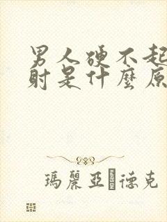 男人硬不起来早射是什么原因