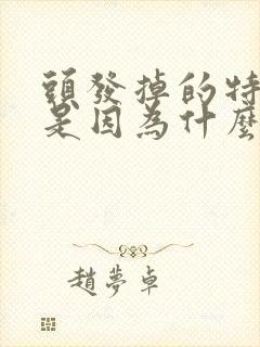 头发掉的特别多是因为什么原因