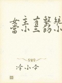 女主有系统很婊当小三的小说