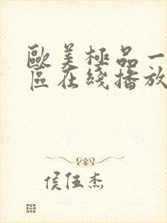 欧美极品一区二区在线播放国产