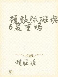 颈动脉斑块1.6严重吗