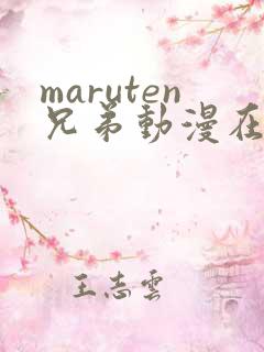 maruten兄弟动漫在线观看免费高清