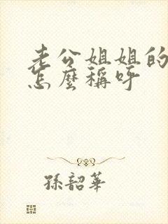 老公姐姐的丈夫怎么称呼