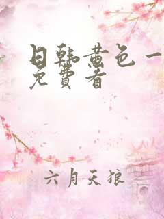 日韩黄色一级片免费看