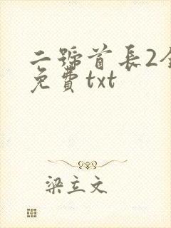 二号首长2全本免费txt