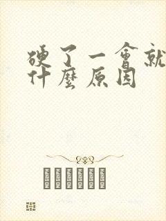 硬了一会就软是什么原因