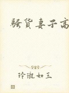 骚货妻子高h