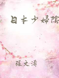 日本少妇阴户