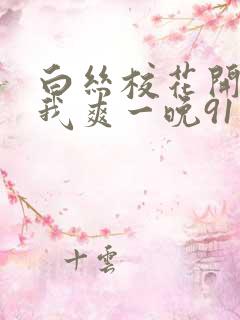 白丝校花开腿让我爽一晚91