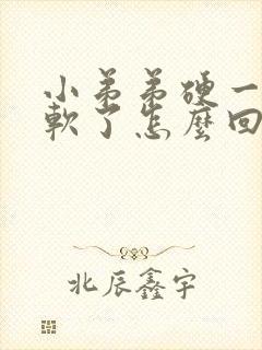 小弟弟硬一下就软了怎么回事