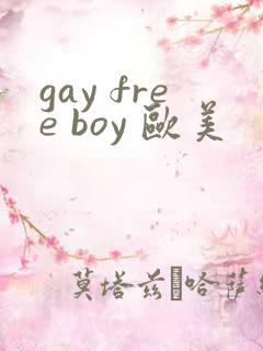 gay free boy 欧美