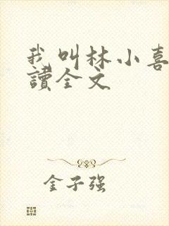 我叫林小喜全阅读全文