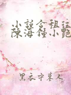 小说合租往事(陈海钟小艳)