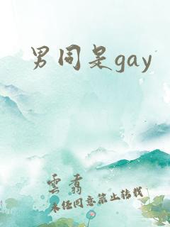 男同是gay