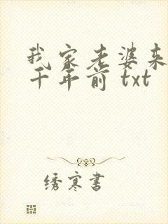 我家老婆来自一千年前 txt