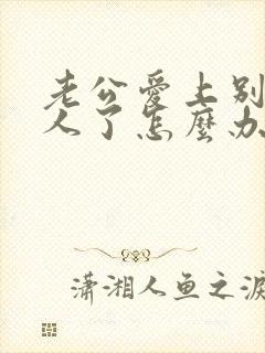 老公爱上别的女人了怎么办