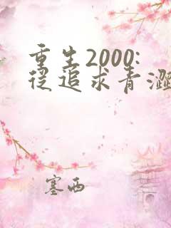 重生2000:从追求青涩校花同桌开始 小说完整