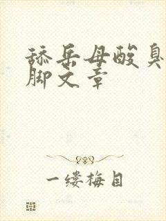 舔岳母酸臭丝袜脚文章