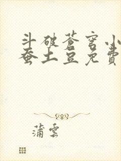 斗破苍穹小说天蚕土豆免费