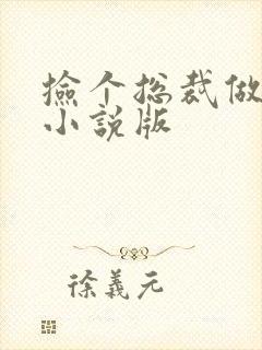 捡个总裁做老婆小说版