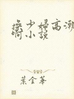 操少妇高潮啊啊啊小说