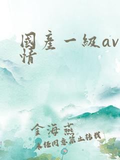 国产一级av剧情