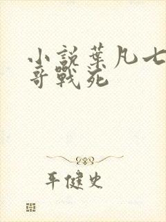 小说叶凡七个哥哥战死