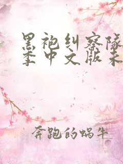 黑袍纠察队第一季中文版未删减