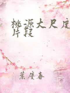 桃源大尺度床戏片段