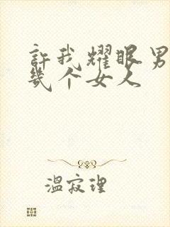 许我耀眼男主有几个女人