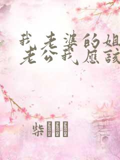 我老婆的姐姐的老公我应该叫什么